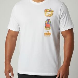 Nike White Graphic Men's T-Shirt